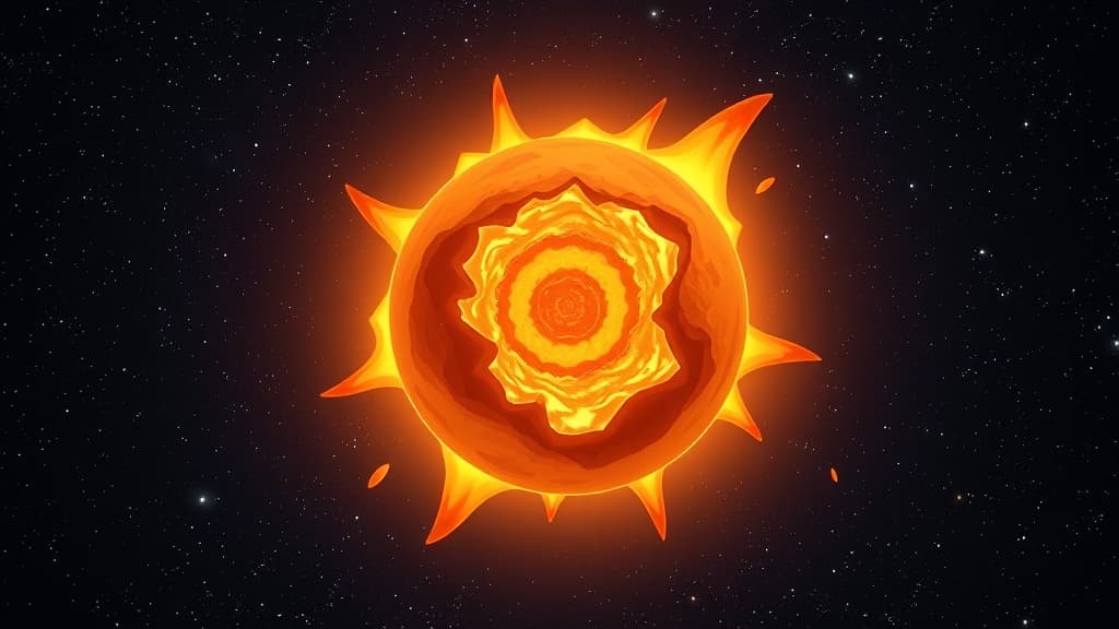 Rare Glimpse into Dying Star's Explosive Demise Sheds Light on Stellar Evolution