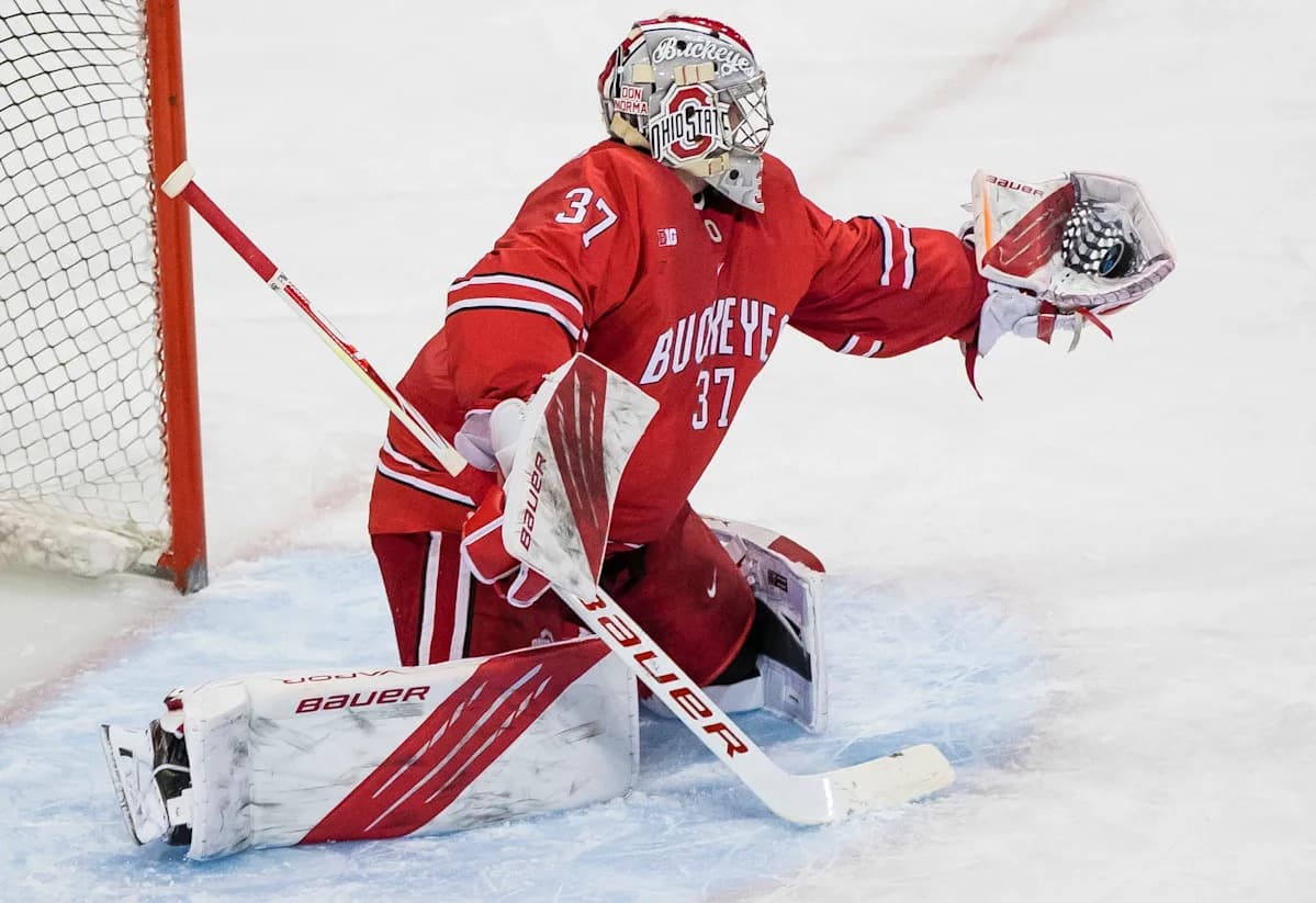 Ohio State Men's Hockey Unveils Ambitious 2025-26 Schedule, Aims for Conference Crown