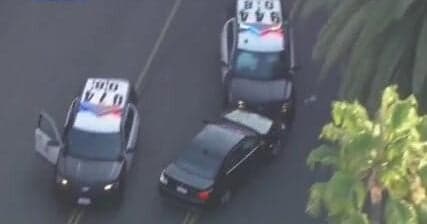 Barefoot Woman Arrested After Dramatic Police Pursuit in Brentwood