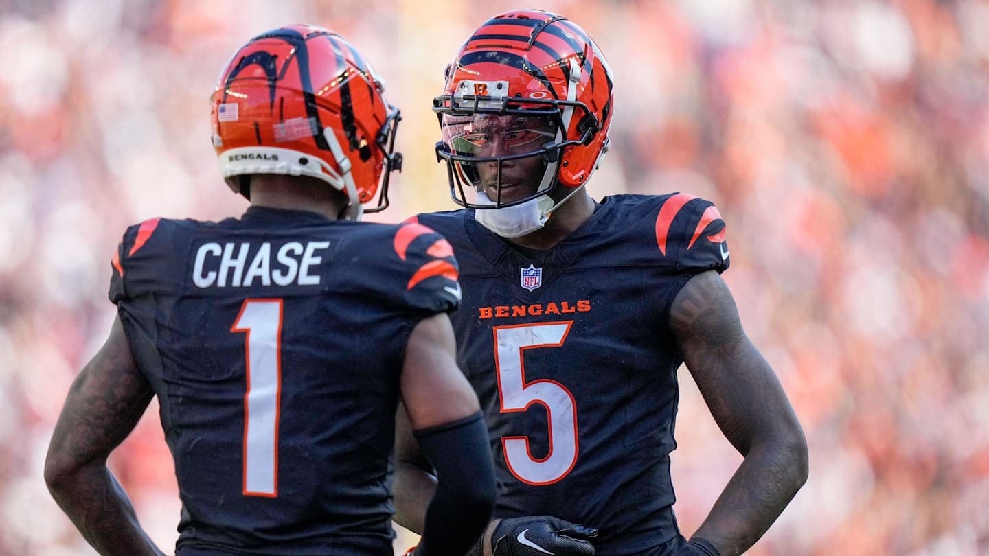 Bengals' Chase and Higgins Ranked Second-Best Receiving Duo in the NFL