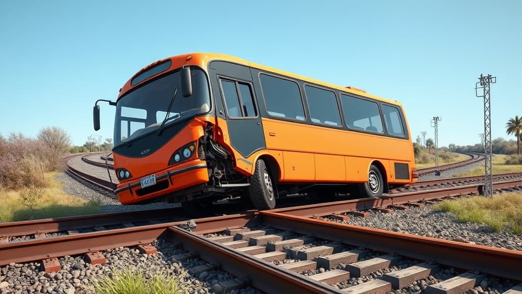 Deadly Bus-Train Collision Leaves 16 Injured in Russia