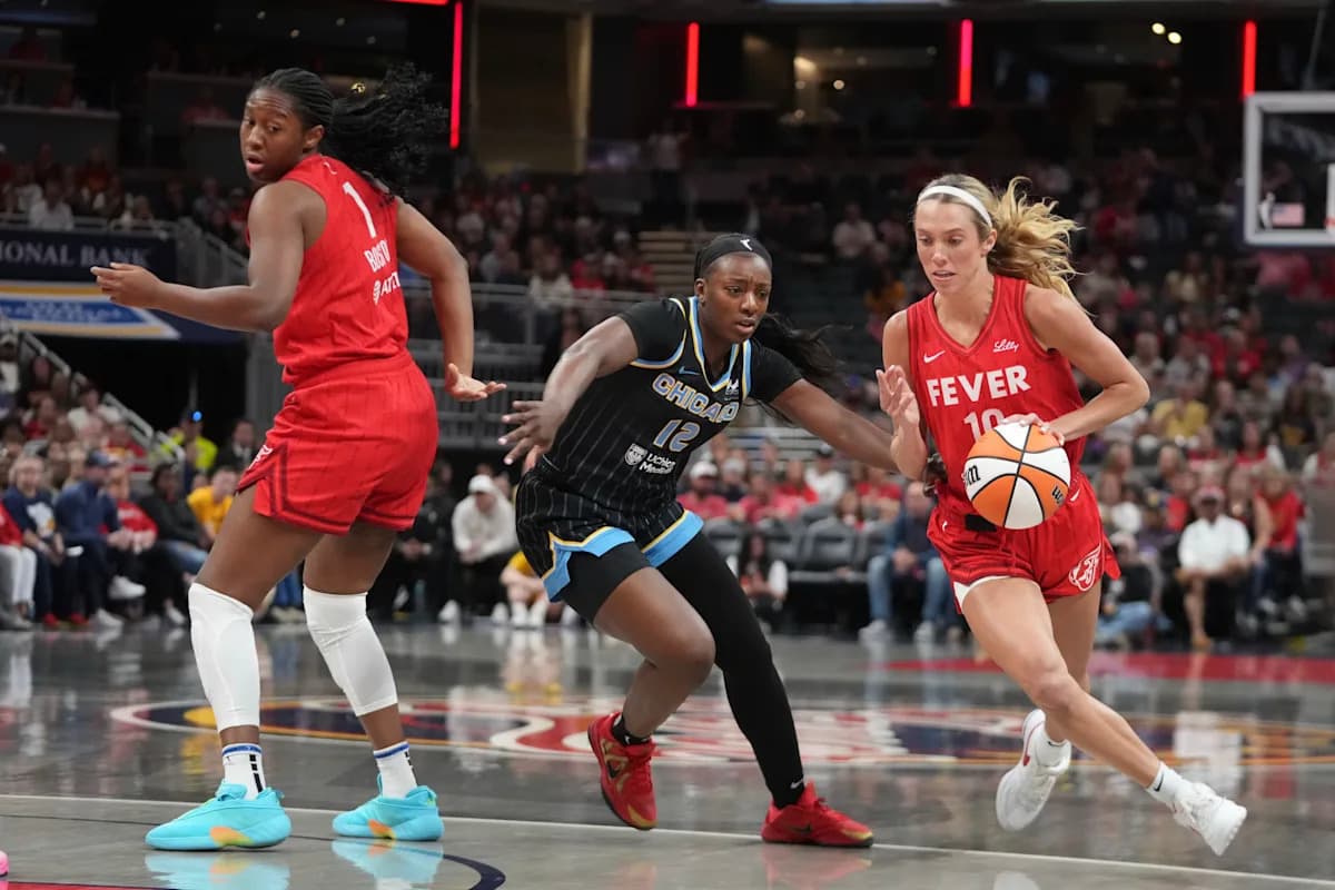 Fever Secure Playoff Berth with 97-77 Rout of Sky
