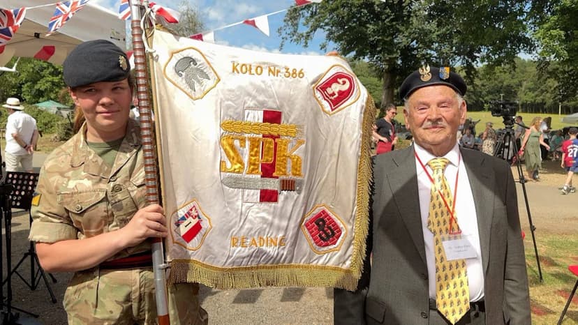 101-Year-Old Veteran Revisits WWII Polish Refugee Camp