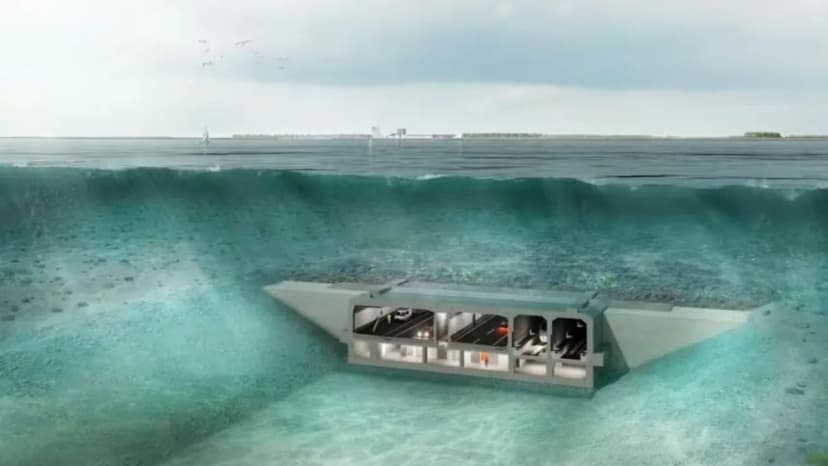 Underwater Lego Blocks Build 11-Mile Sea Tunnel