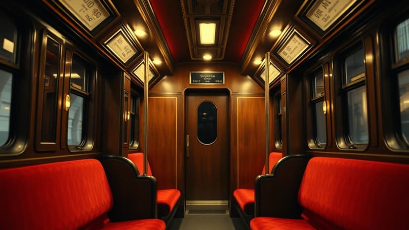 Step Back in Time: 1930s Tube Trains Return!