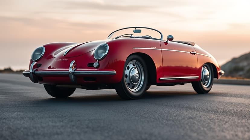 Iconic 1958 Porsche 550A Racer Returns to Auction Block