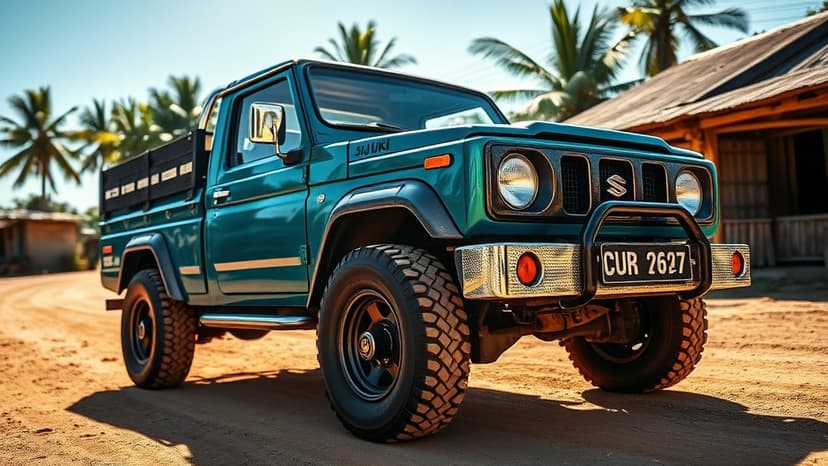 Vintage Jimny Pickup: A Rare Indonesian Find