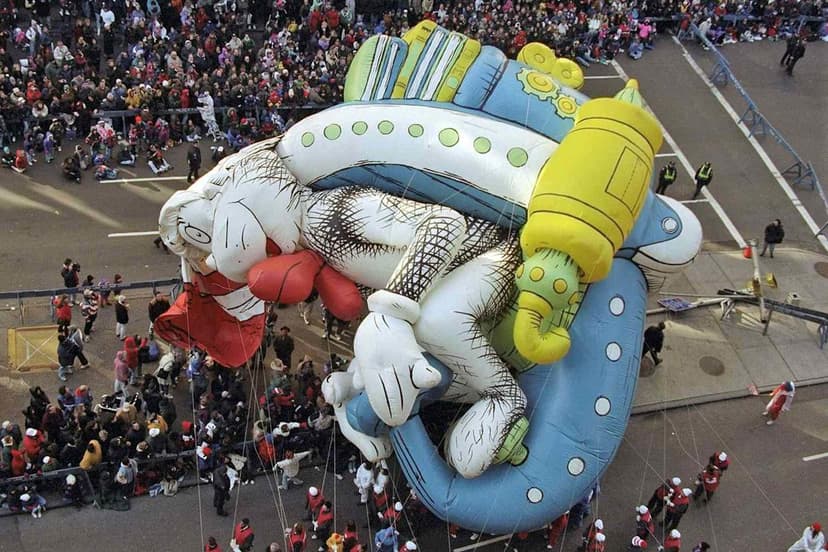 Cat in the Hat Balloon Nearly Kills Woman