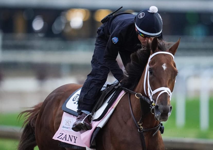 Zany Favored in Wide-Open Kentucky Oaks