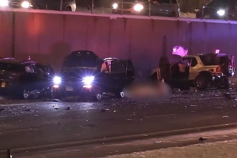 Deadly Chain Reaction: 3 Killed in Highway Crash