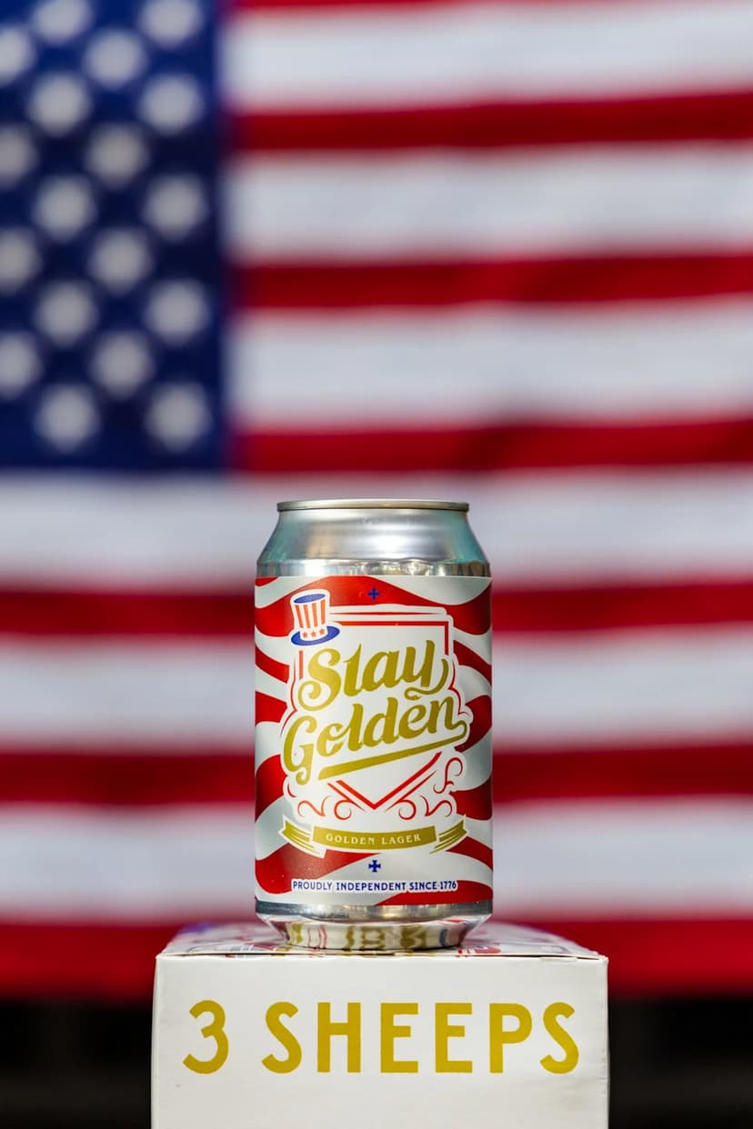3 Sheeps Brews 'Stay Golden' for US 250th
