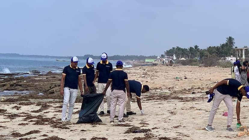 Coastal Cleanup: 317kg Waste Removed!