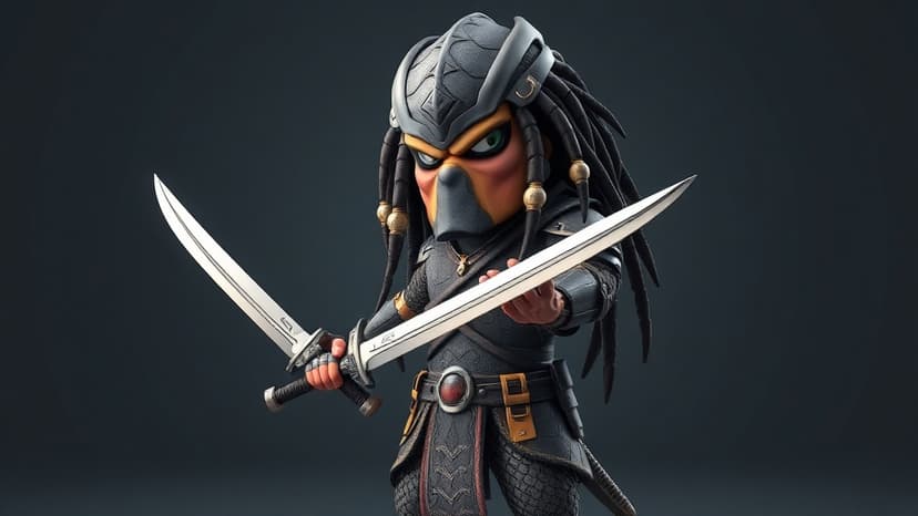 Synth and Outcast Predator Team Up in Thrilling Badlands Crossover