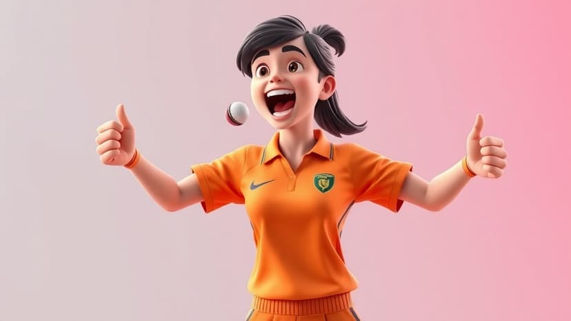 Kranti Gaud's Fiery Celebration Ignites India's World Cup Semifinal Triumph