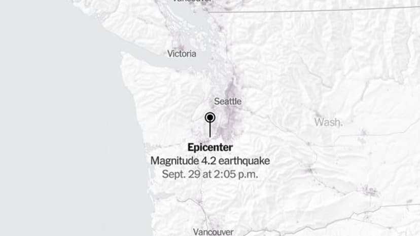 Washington Shaken: 4.2 Magnitude Quake Near Seattle