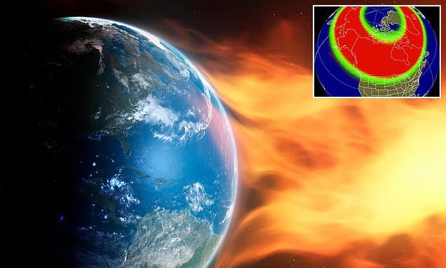 Powerful Solar Storm Disrupts Power Grids and Satellites Across North America
