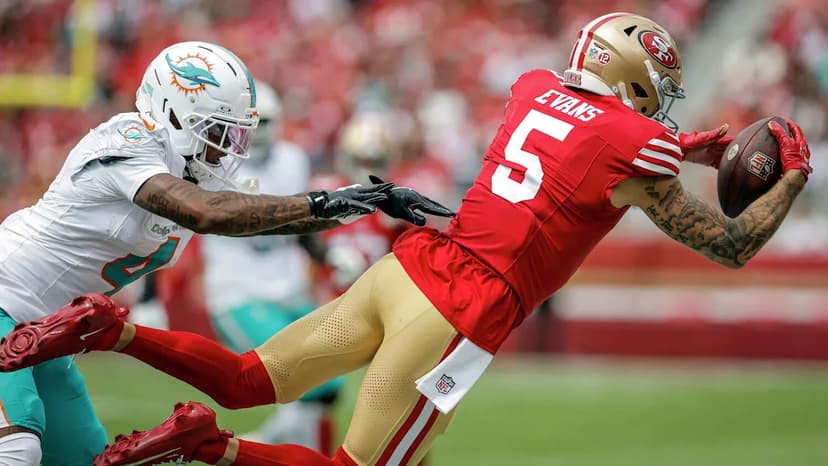 49ers' Shanahan embraces 'throw it up' to Evans