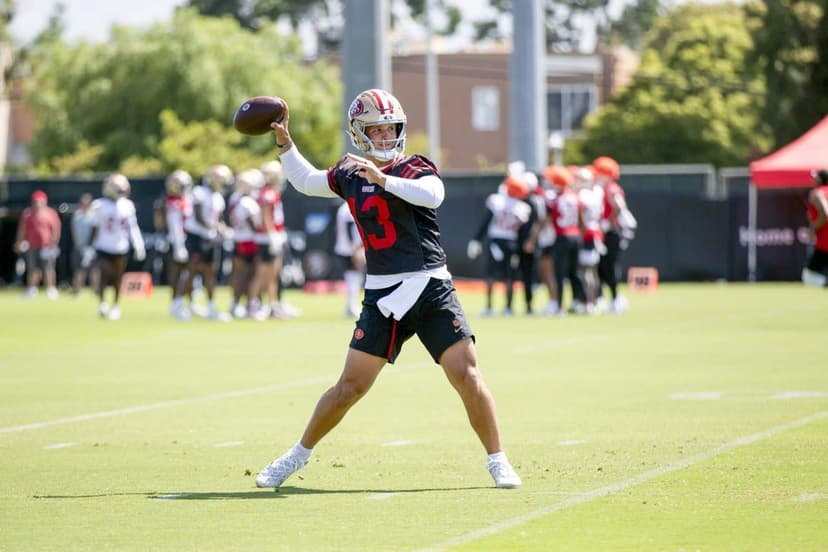 Purdy Excited by Evans' QB-Like Vision