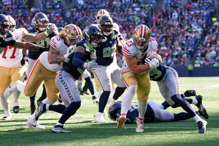 49ers stun Seahawks in turnover-filled thriller
