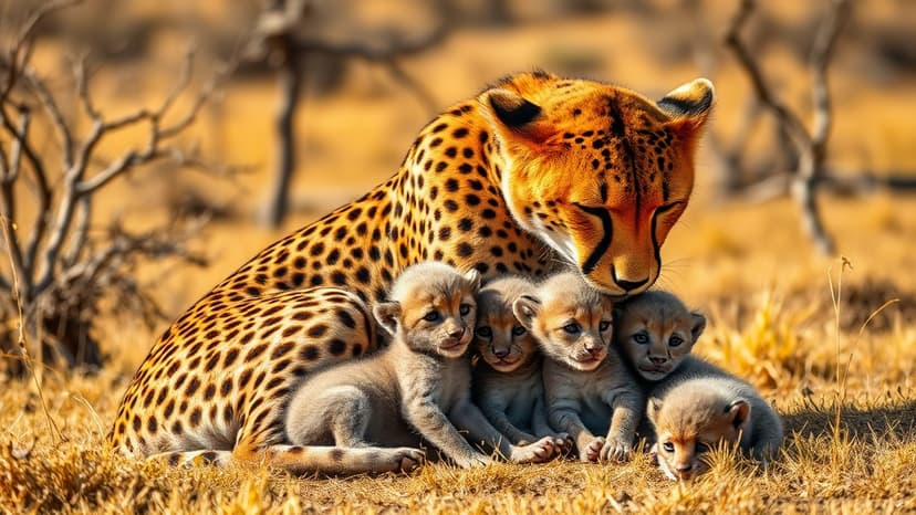 Kuno Park Roars: 5 New Cheetah Cubs Born, Population Soars!