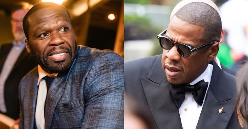 50 Cent Slams Jay-Z's 'Basquiat Hair' as Marketing Stunt