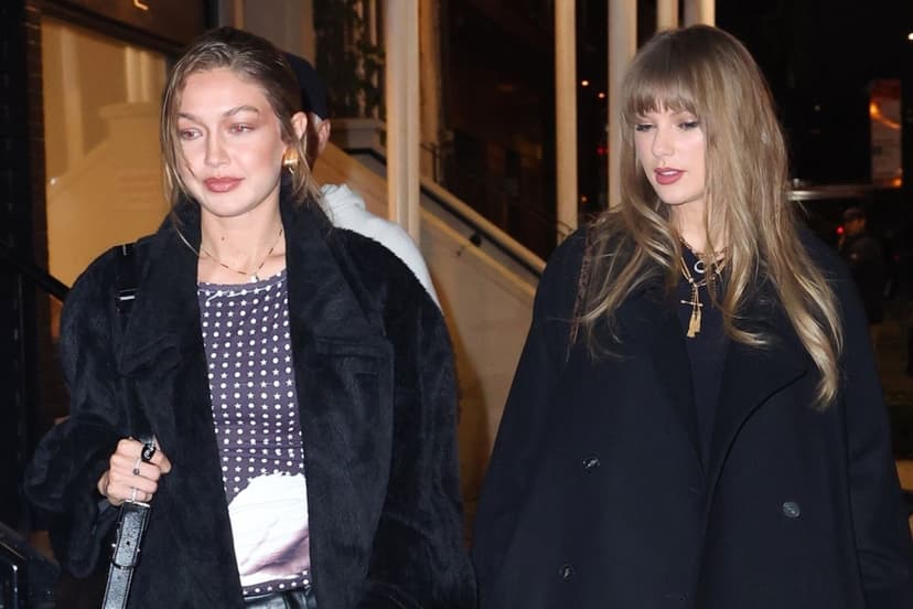 Superstar Duo's Autumnal Chic: Taylor Swift and Gigi Hadid Stun in Coordinated Coats
