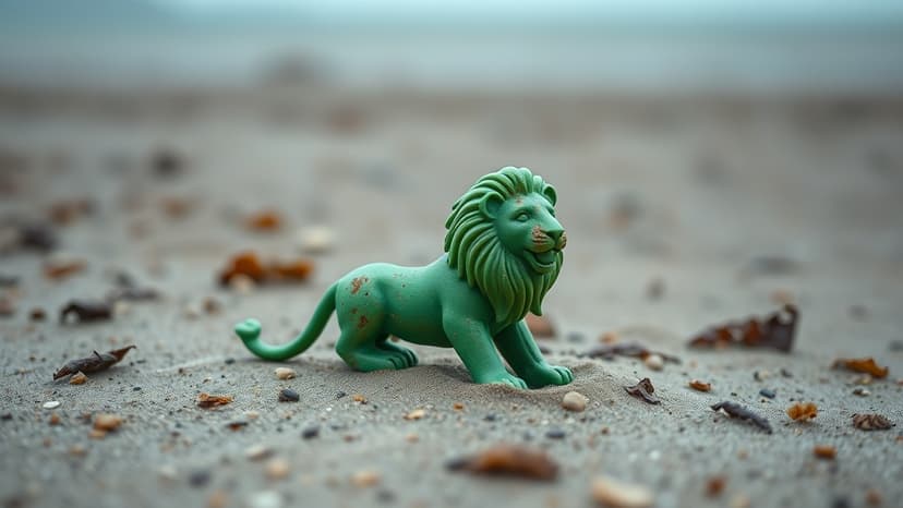 80-Year-Old Plastic Toy Surfaces on Cornwall Beach