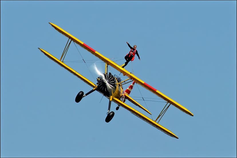 Octogenarian Takes to the Skies for Charity