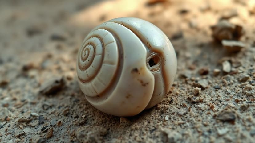 8,500-Year-Old Bead Found Inland