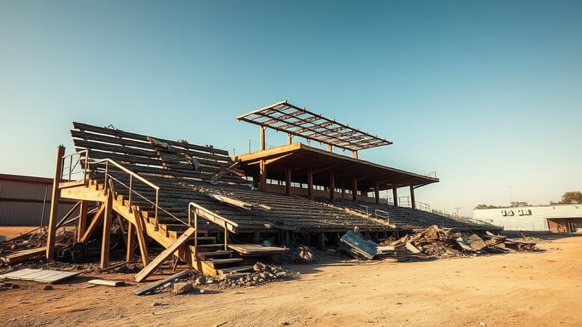 Army Grandstand Collapse Injures 96 Soldiers