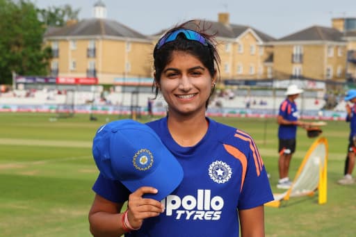 Nandani Sharma Shines on Debut against England