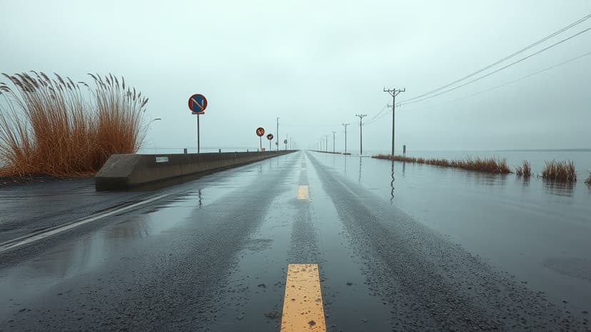 Welney Wash Road Floods: Highest Levels This Year