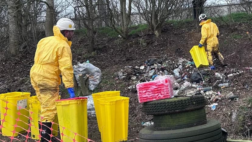 A14 Tyre & Oil Dump: A Costly Environmental Nightmare