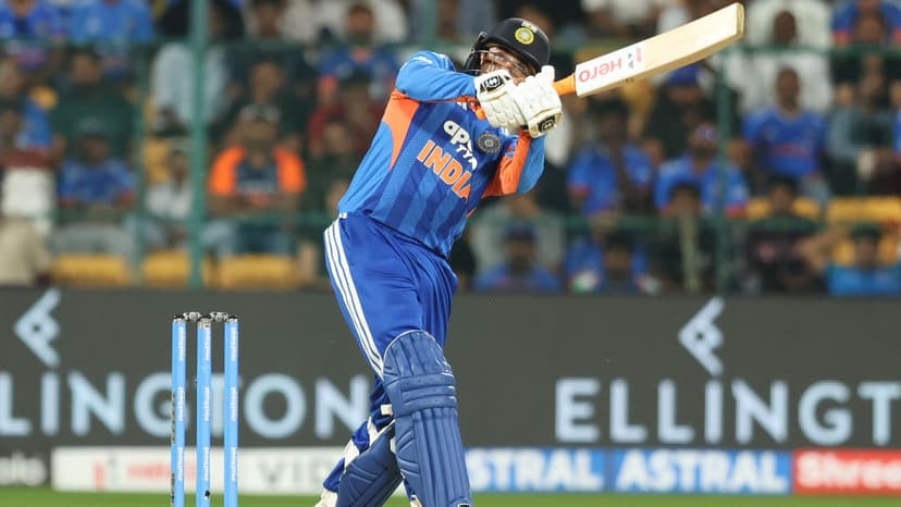Abhishek Sharma Sets T20I World Record First Ball Six!