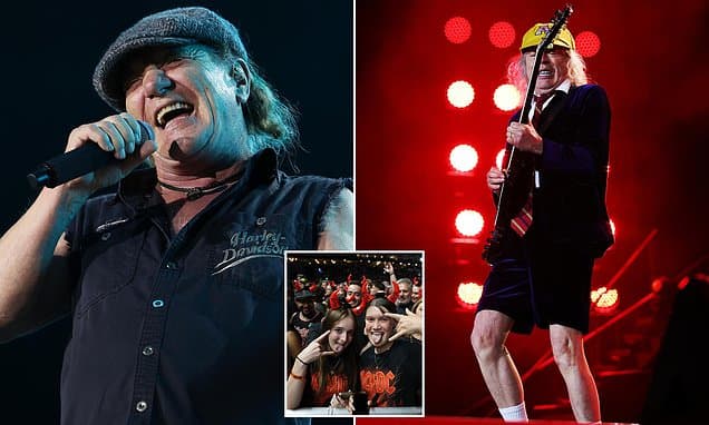 Rock Legends AC/DC Electrify Hometown Crowd