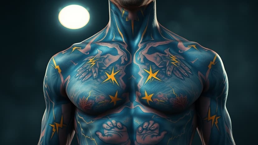 Actor Lets Girlfriend Tattoo Him All Over