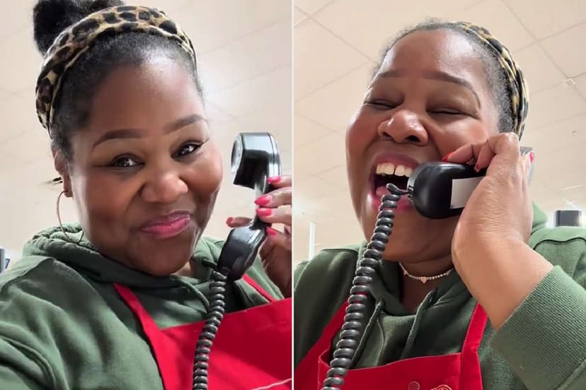 Actress Turns HomeGoods Announcements into Performances