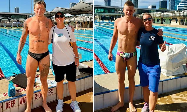 Adam Peaty Reunites With Coach Mel in Queensland
