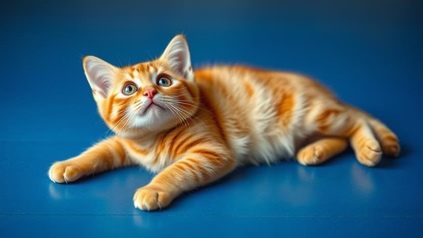 Heartbroken Cat Cries at Cafe Door for Adoption