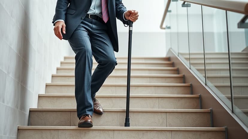 Lawyer's Unshaken Resolve Despite Painful Spinal Condition