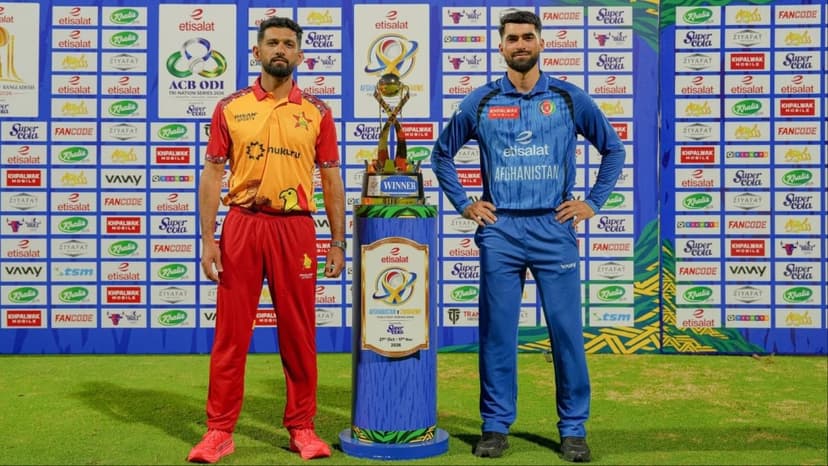 Afghanistan vs Zimbabwe: T20 Battle Begins in Sharjah!