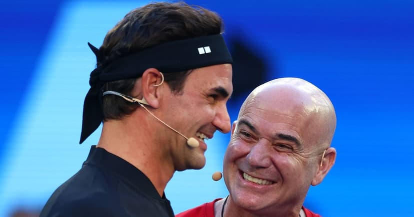 Agassi & Rafter's Hilarious 'D***' Banter at Aus Open