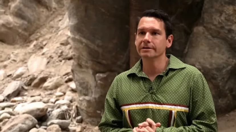 Tribal Leader Guides Stars Through Desert Beauty