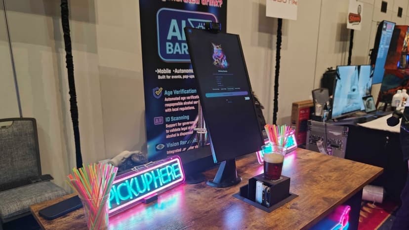 AI Bartender Mixes Drinks, But Can It Hear You?
