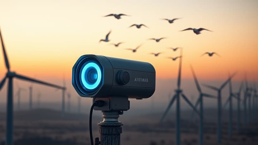 AI Cams Revolutionize Wind Farm Wildlife Monitoring
