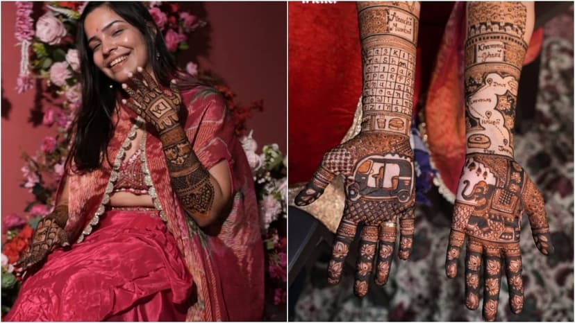 Bride Uses ChatGPT to Design Unique Wedding Mehendi