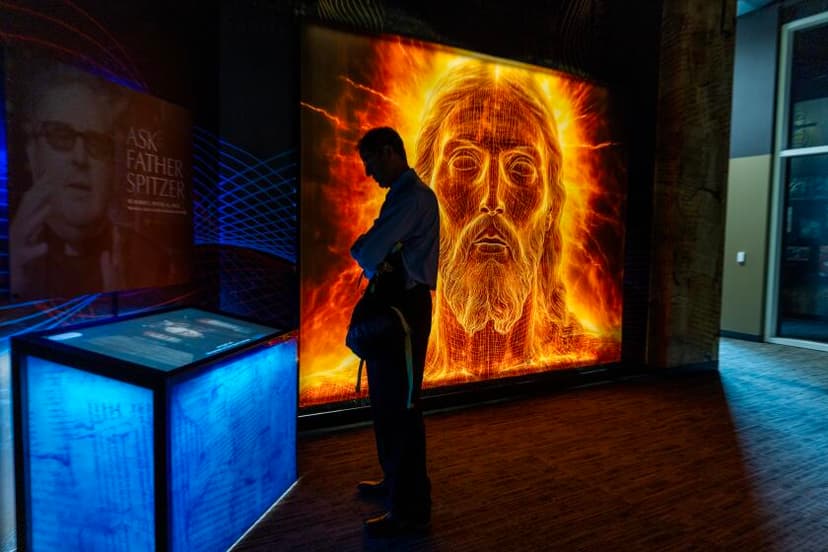 AI Jesus Unveils Shroud Mystery in OC