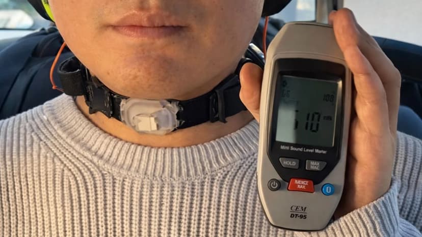 AI Neckband Turns Neck Moves Into Speech