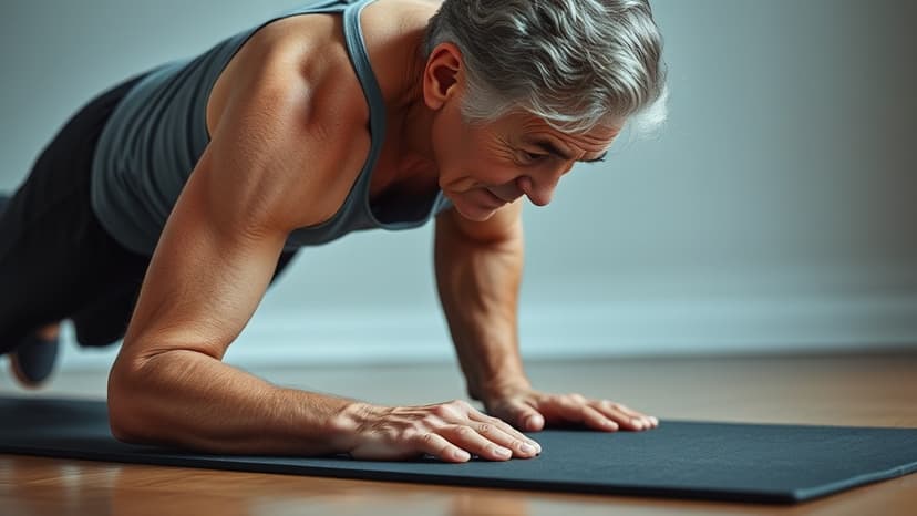 Midlife Core Strength Key to Senior Safety