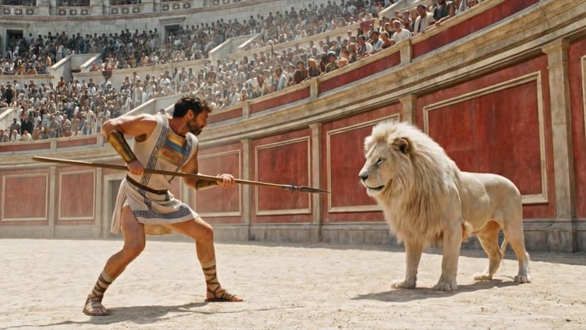 AI Recreates Ancient Roman Beast Hunts